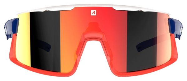 Lunettes Azr Pro Road RX France Bleu Blanc Rouge - Verres Rouge