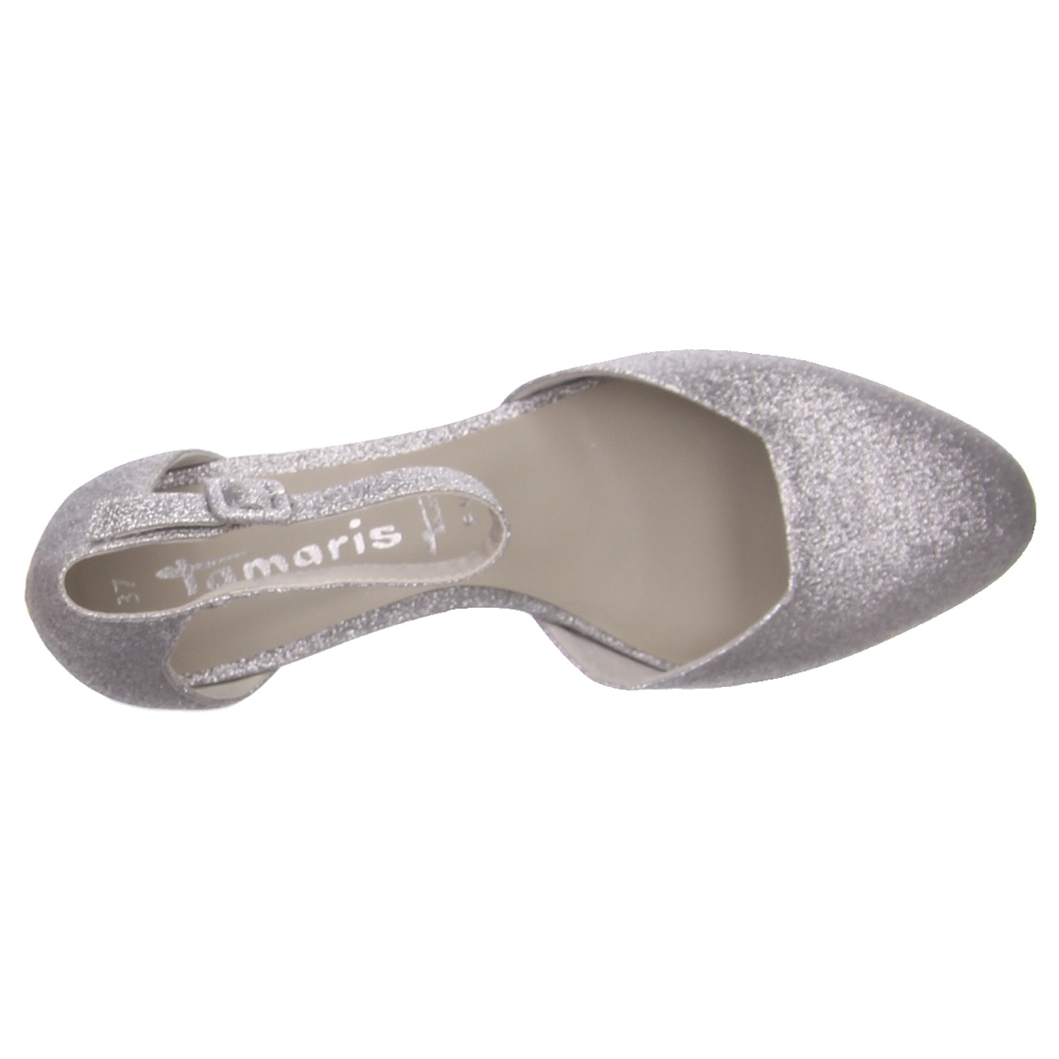 Tamaris Pumps silver/glam gold/silber/bronce