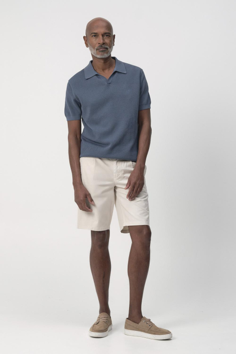 Campbell blauwe heren polo
