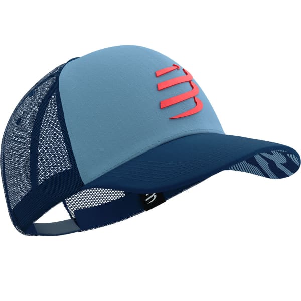 Casquette trail COMPRESSPORT TRUCKER CAP DENIM/POISEIDON
