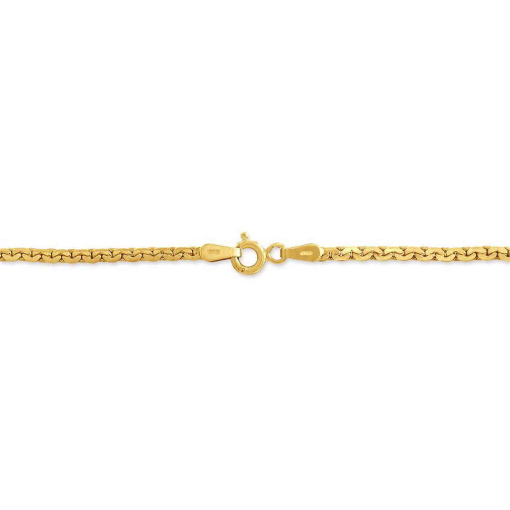 Bracelet Ivy Maille Haricot Or Jaune