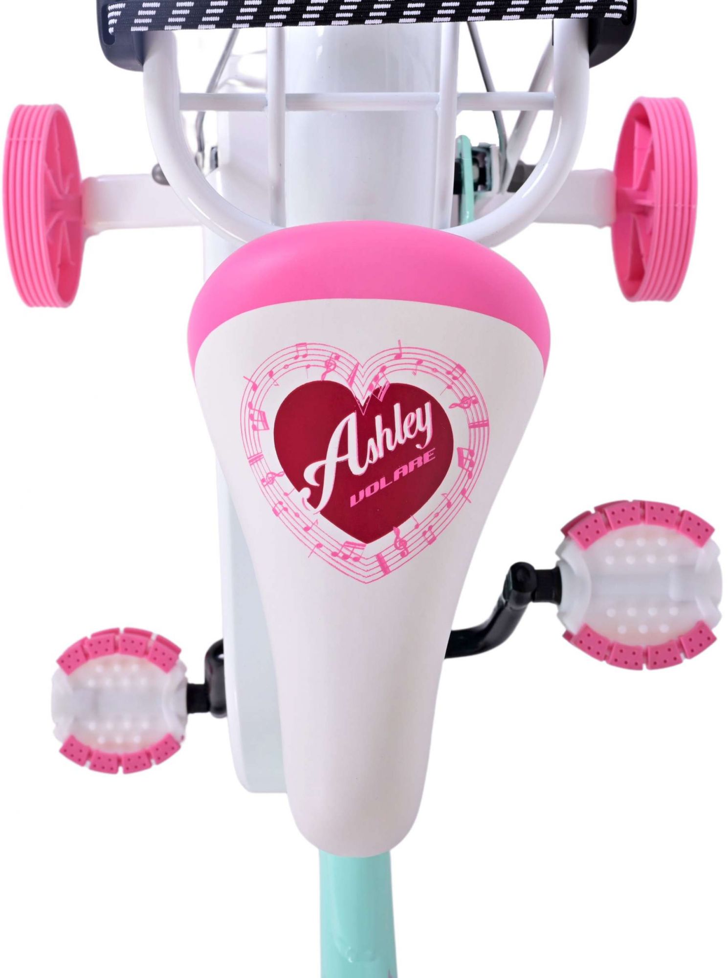 Kinderfahrrad Ashley für Mädchen 12 Zoll Kinderrad in Grün