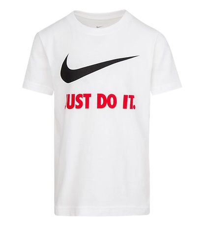 Nike T-Shirt - Weiß/Rot