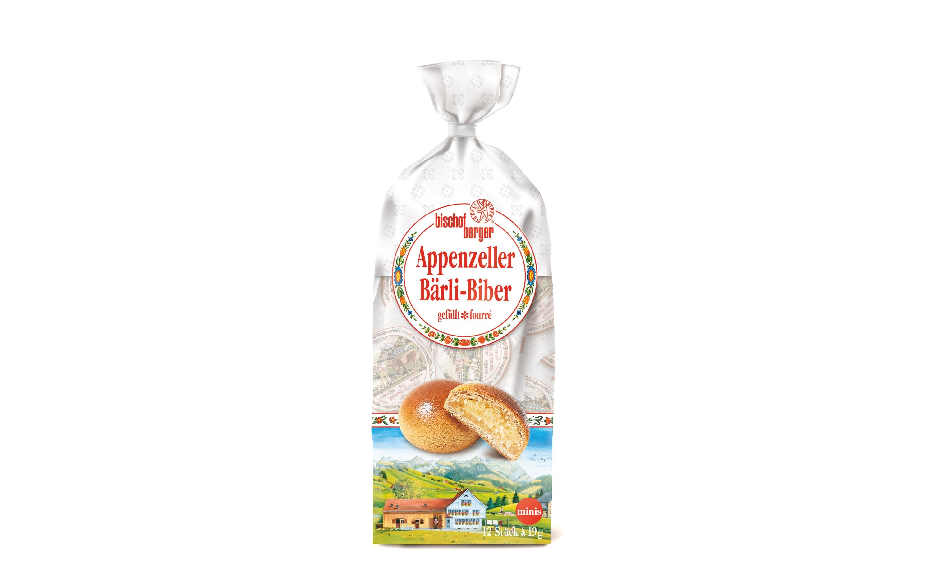 Gebäck Appenzeller Bärli – Biber mini 228 gGebäckspezialität aus dem Appenzell