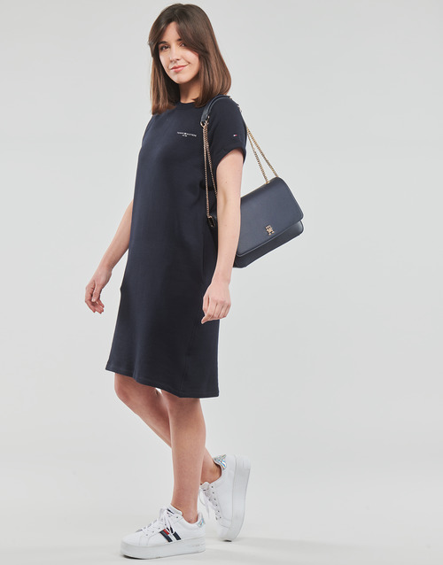 Tommy Hilfiger - 1985 MINI CORPLOGO C-NK DRS SS - Marine