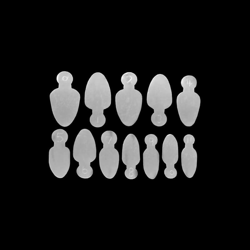 Tips Soft Silicone pad Long Oval Beautynails