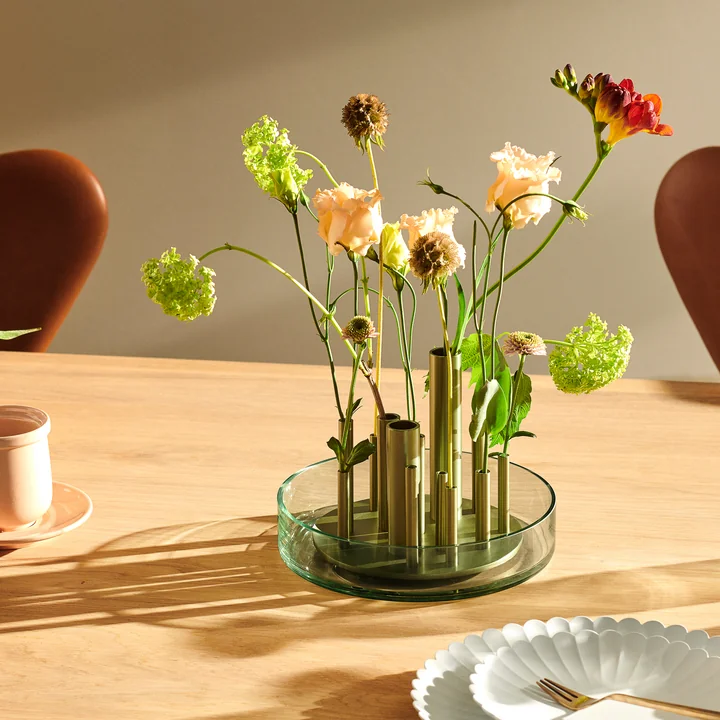 Fritz Hansen - Ikeru Vase High, dusk blue