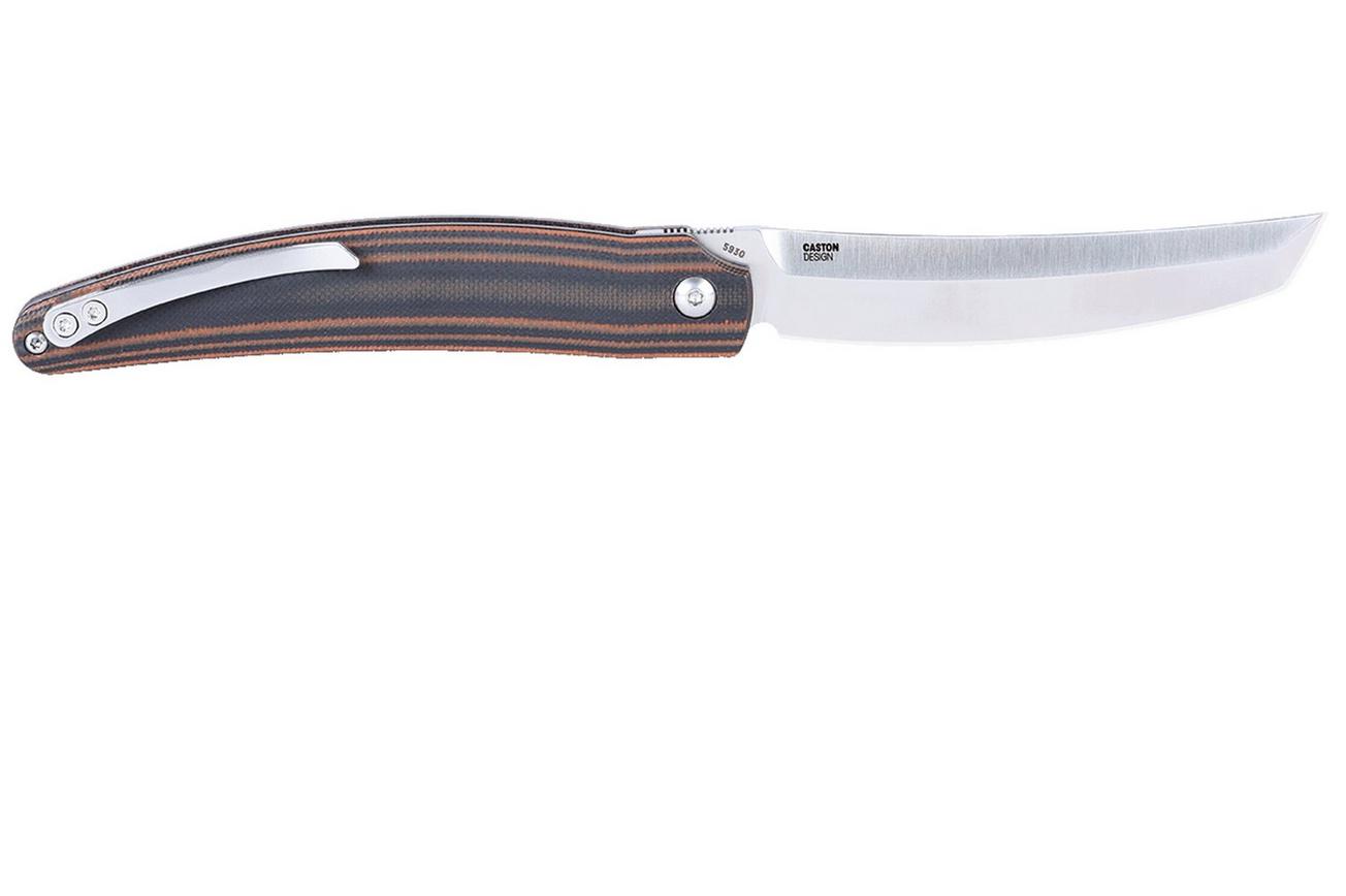 CRKT Ancestor 5930 Brown Black G10 zakmes, Darriel Caston design