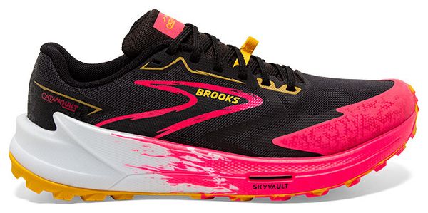Chaussures Trail Brooks Catamount 3 Noir Rose Femme