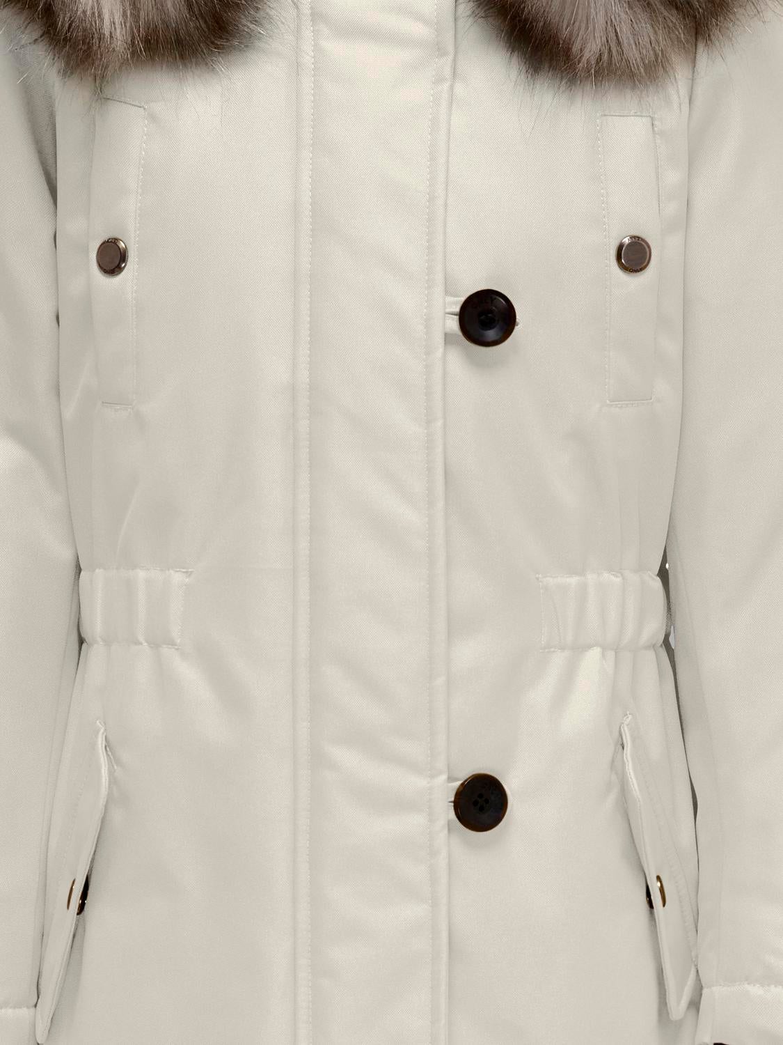 KOGIRIS Langer Parka Eggnog
