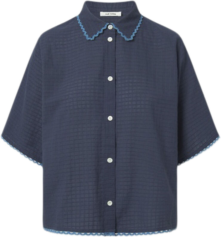 Nué Notes Rhodes Blouse Peacoat