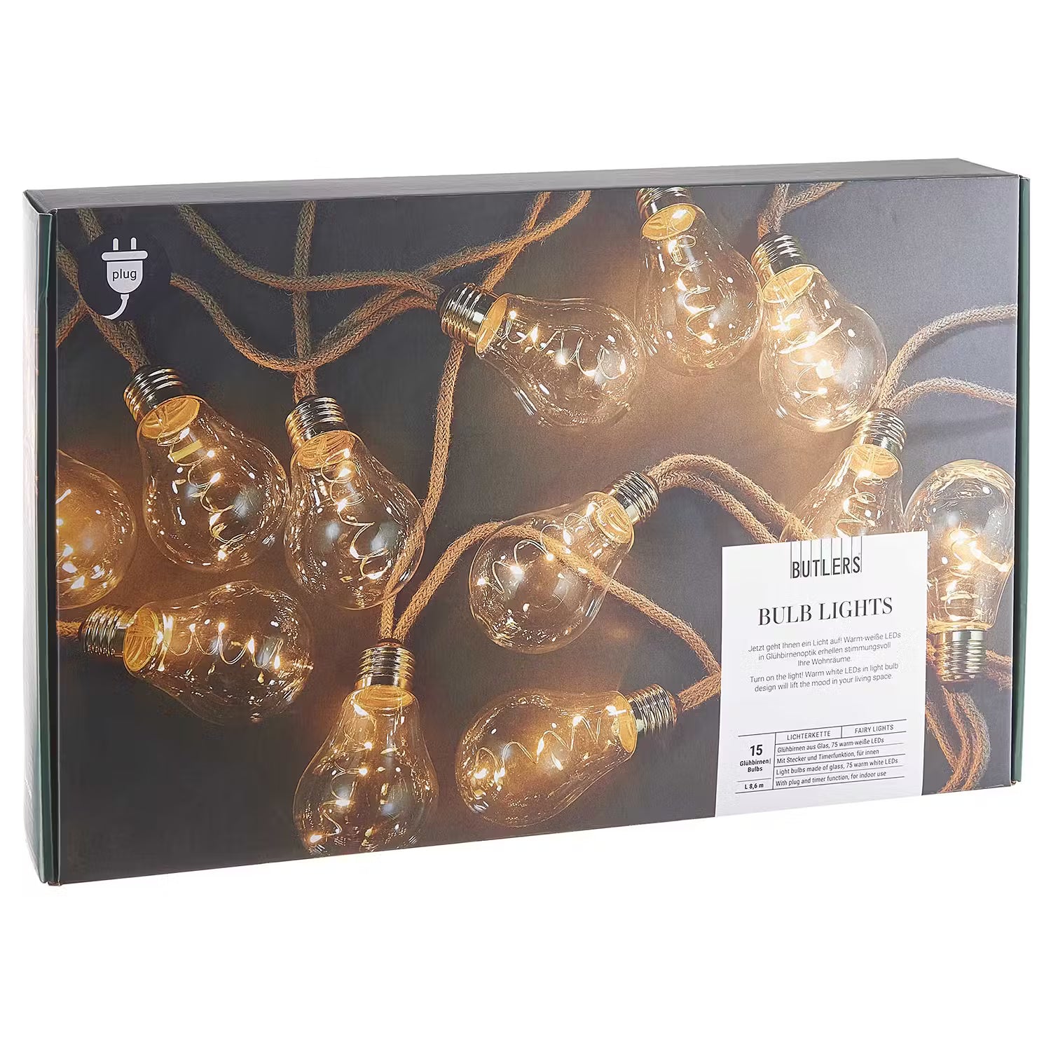 BULB LIGHTS LED-Lichterkette