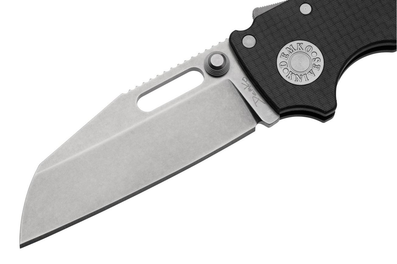 Demko Knives AD20.5 Shark-Lock CPM 20CV Shark Foot AD205-20CV-CARBON-SF Carbon Fiber, zakmes