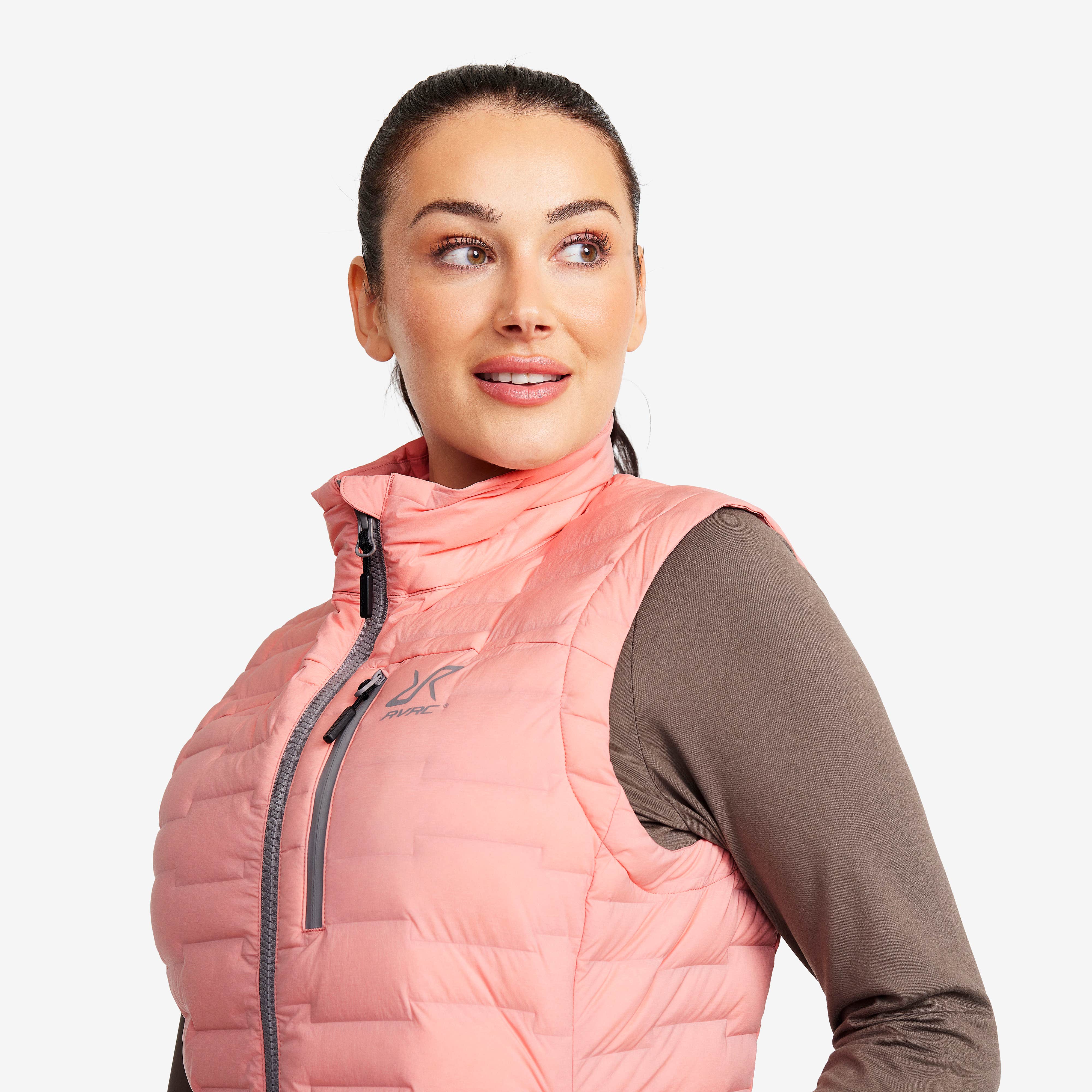 Flex Stretch Down Vest Dame Blush