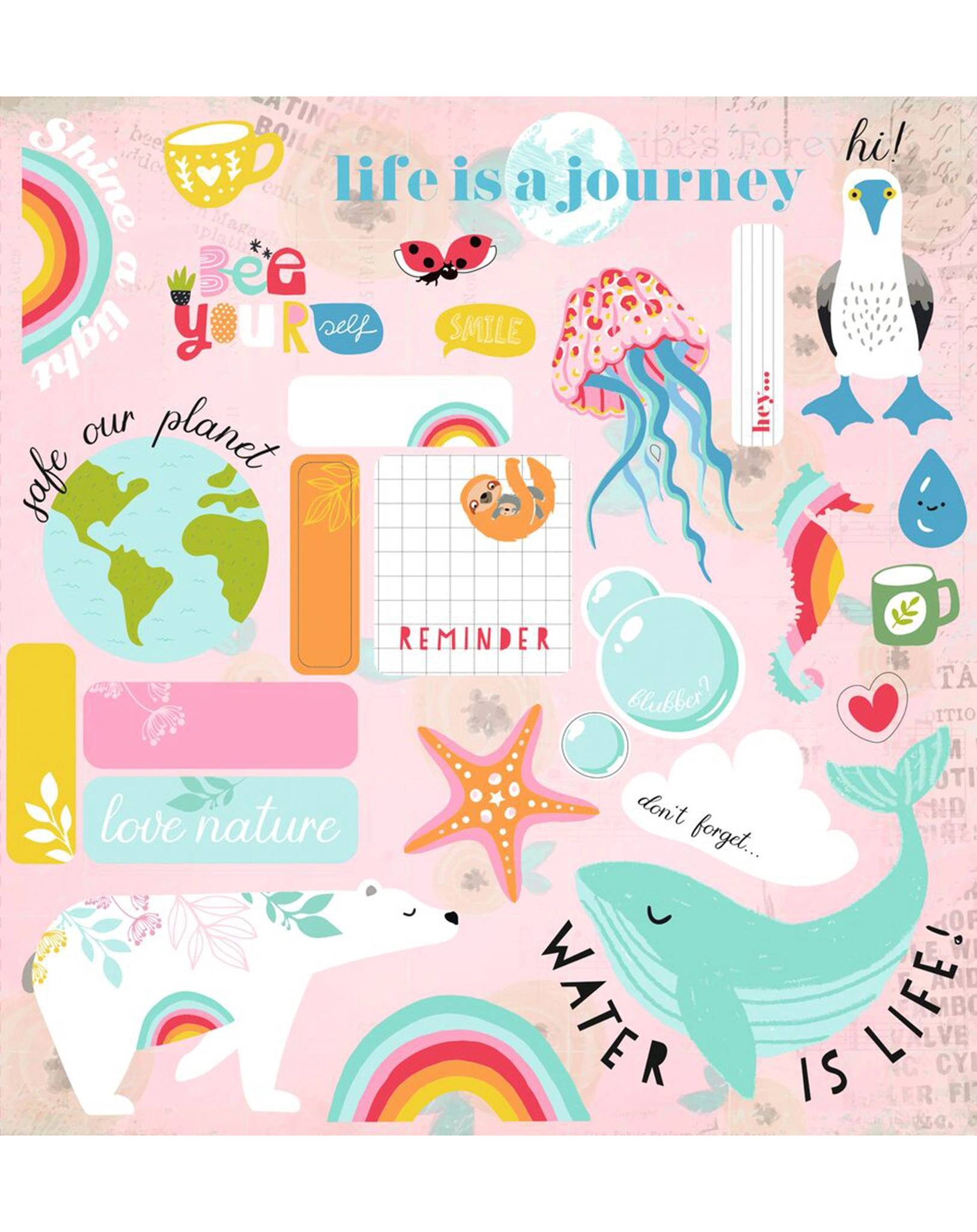 Stickerbuch LOVELY PLANET