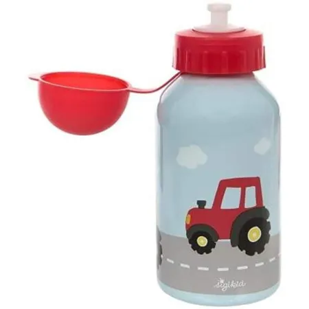 Sigikid Edelstahl Trinkflasche - 350 ml, Traktor bg