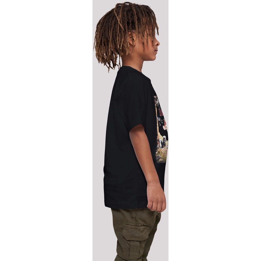 F4NT4STIC T-Shirt  Bambi Retro Poster schwarz