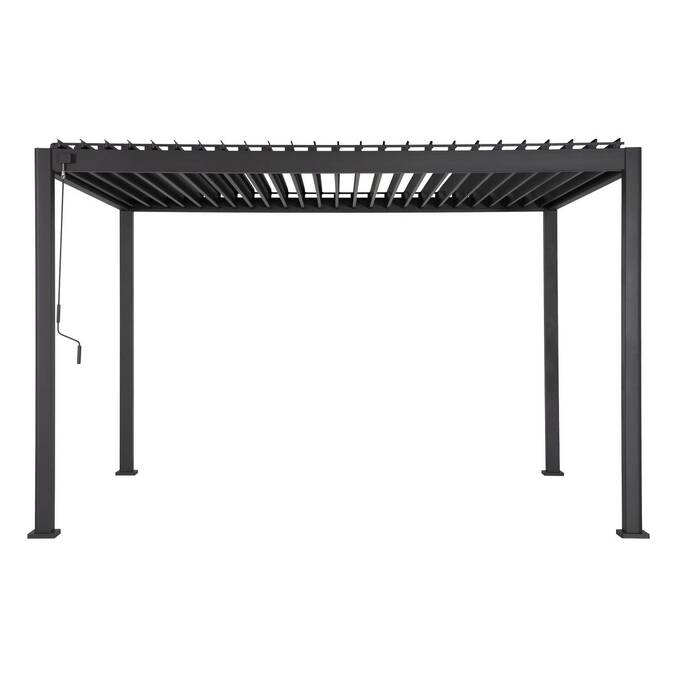 Pergola bioclimatique EVORA Graphite
