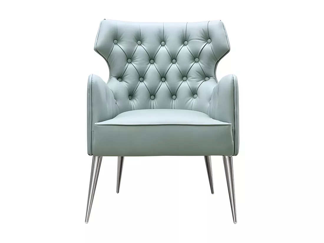 Fauteuil en simili SAX - Vert