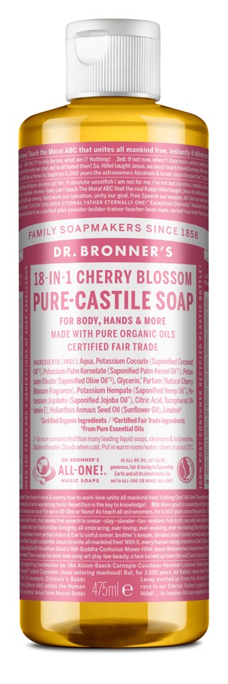 Dr. Bronner's - Pure Castile Liquid Soap Cherry Blossom 475 ml