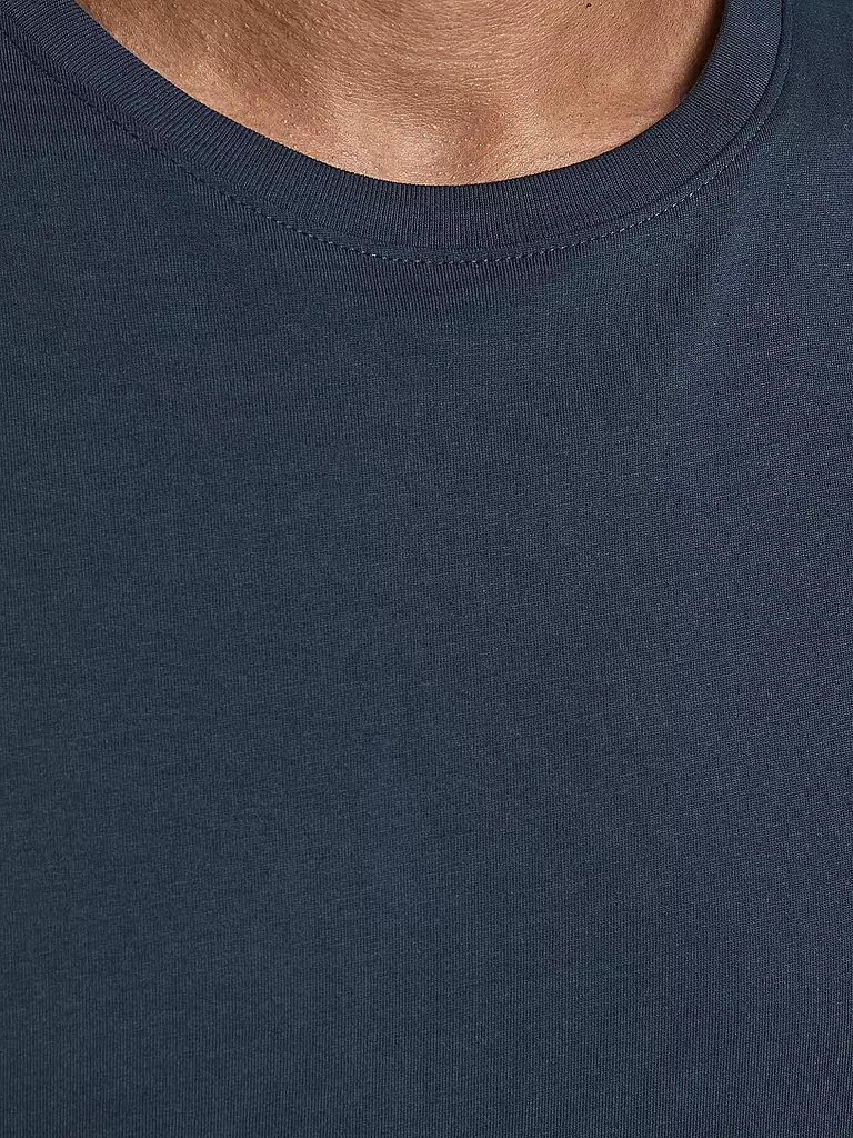 JACK & JONES T-Shirt JJEORGANIC blau