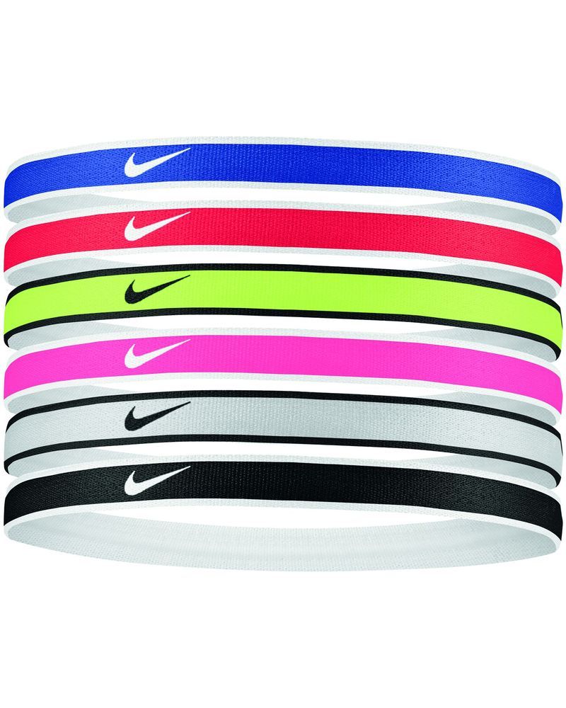 Lot de 6 bandeaux Nike Swoosh Multicolore