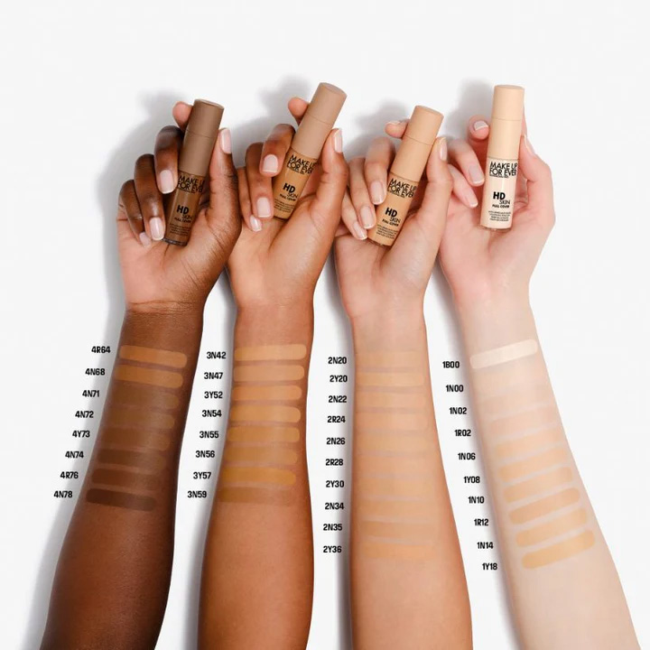 MAKE UP FOR EVER - HD Skin Full Cover Concealer - DEEPSKIN, 9ml