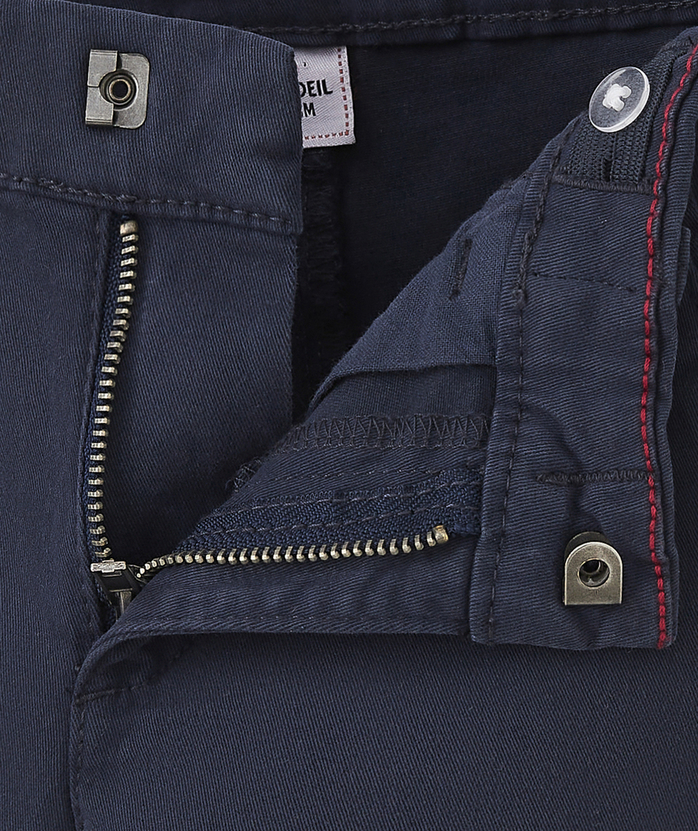 HUGO LE PANTALON CHINO GARÇON BLEU MARINE EN FIBRES RECYCLÉES