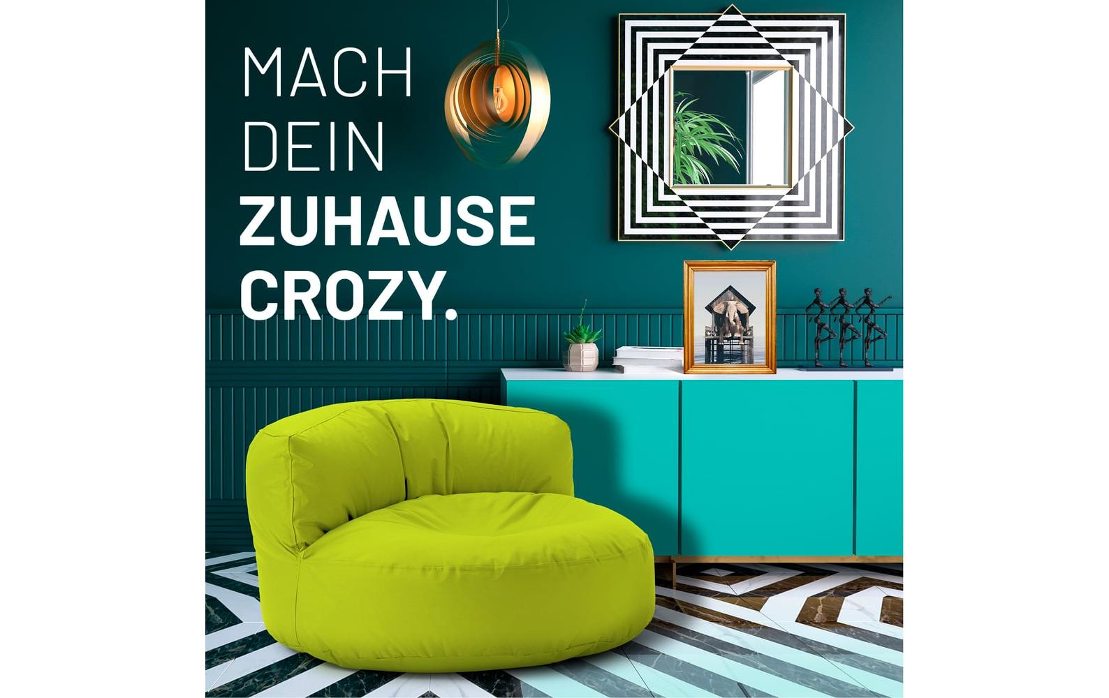 Sitzsack Lounge 30 L, Apfelgrün<br>Sitzsofa für innen und aussen
