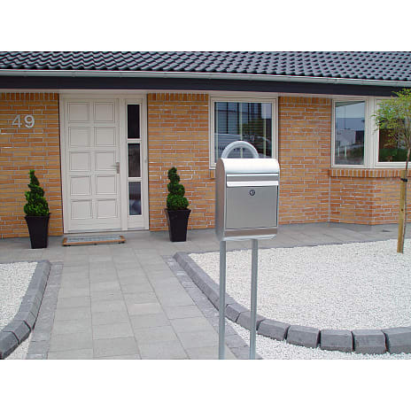Allux postkasse model 5000 - galvaniseret