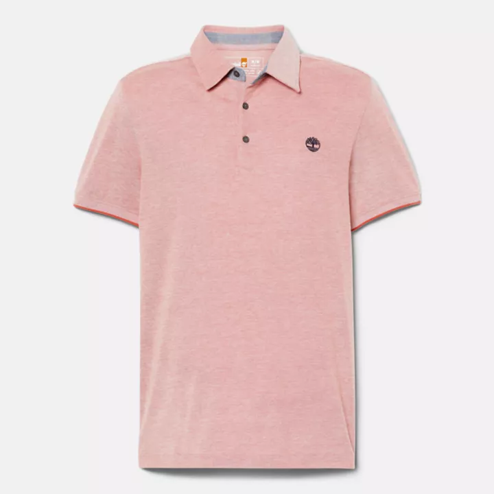Polo Baboosic Brook Oxford pour homme en rouge