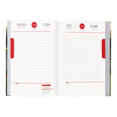 Agenda StormTrooper primaire - 1 jour par page - 12,5 x 17,5 cm - roller - Oberthur