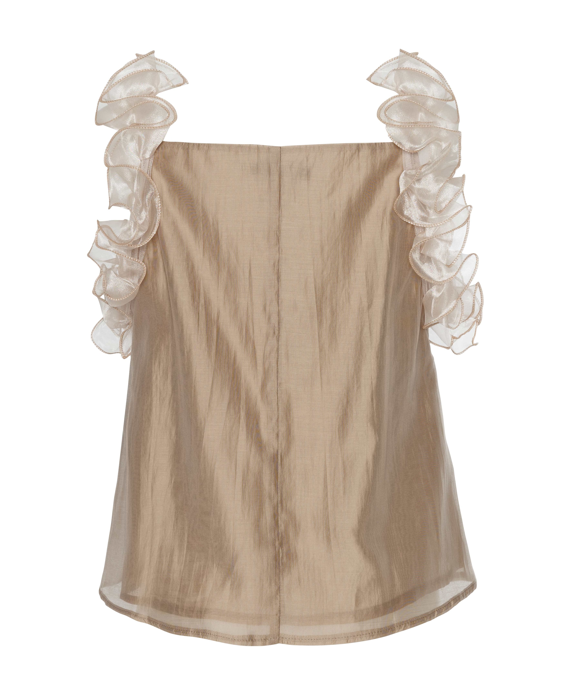 Ana Alcazar Dames top beige
