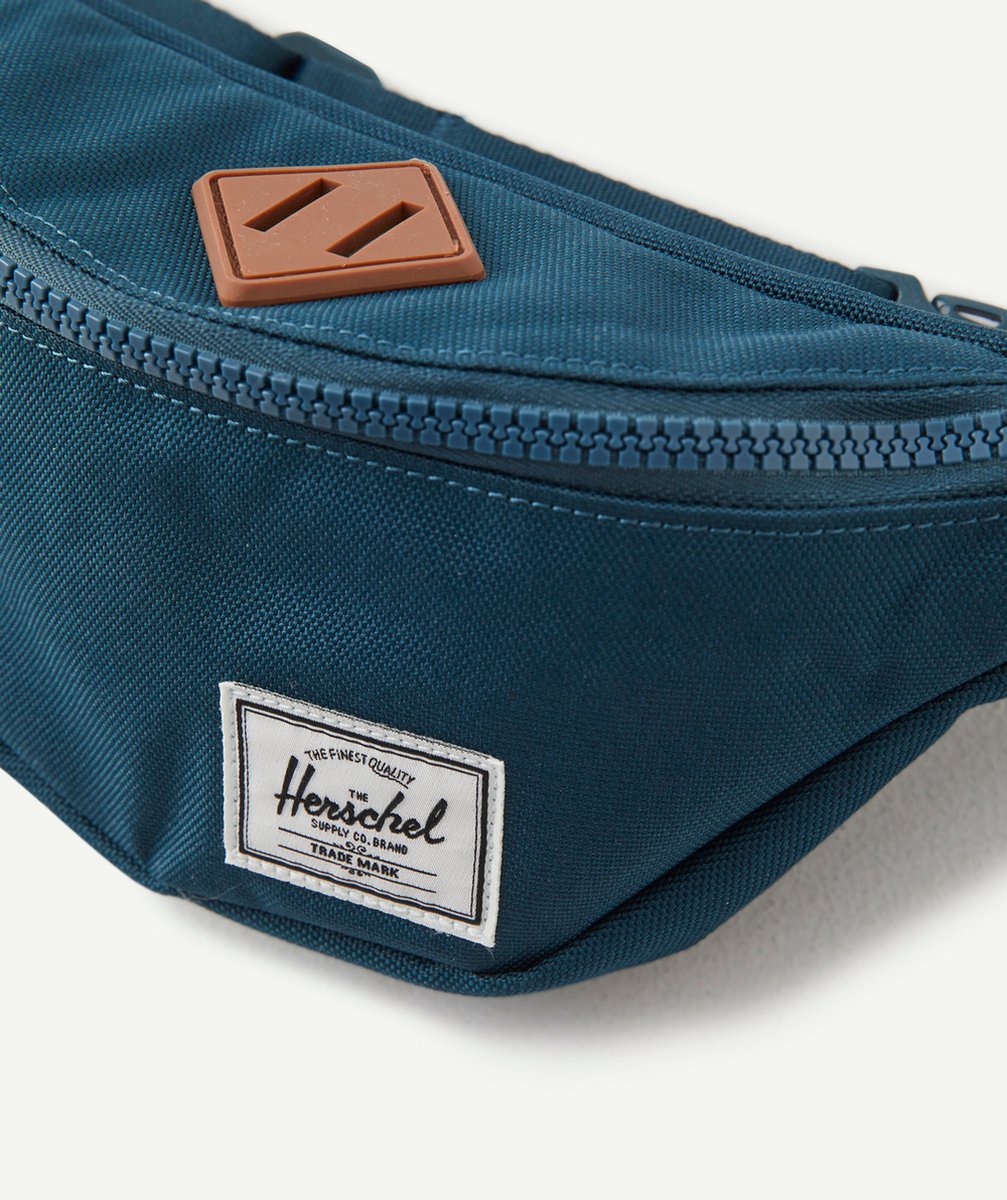 HERSCHELSAC BANANE HERITAGE VERT ET BLEU