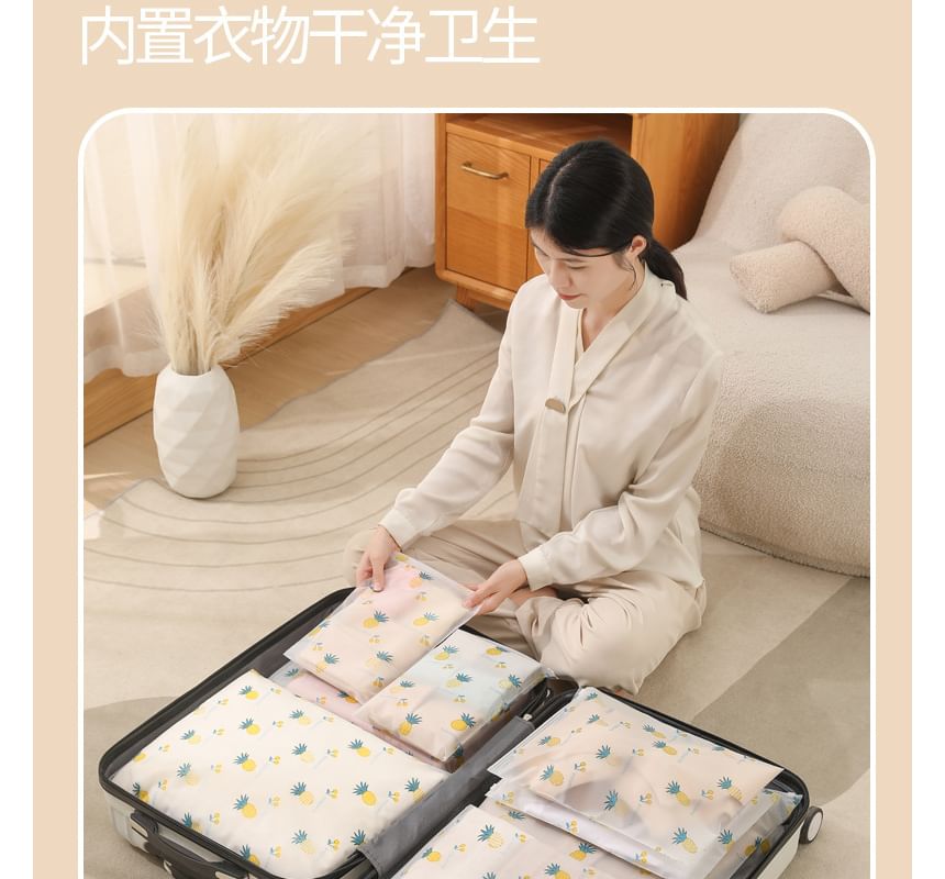 Honeyfluff - Set van 5: Print Reiskledingorganizer (Verschillende designs)
