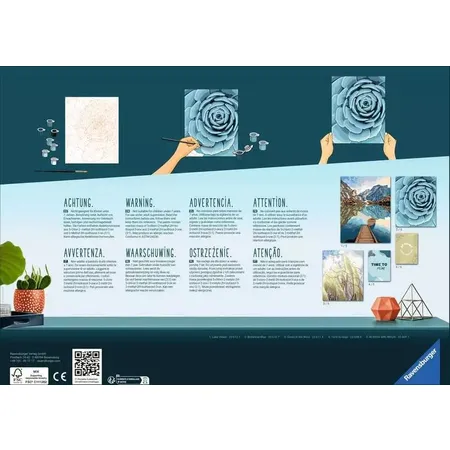 Ravensburger CreArt Gallery Wall Set - Nature - Malen nach Zahlen für Erwachsene
