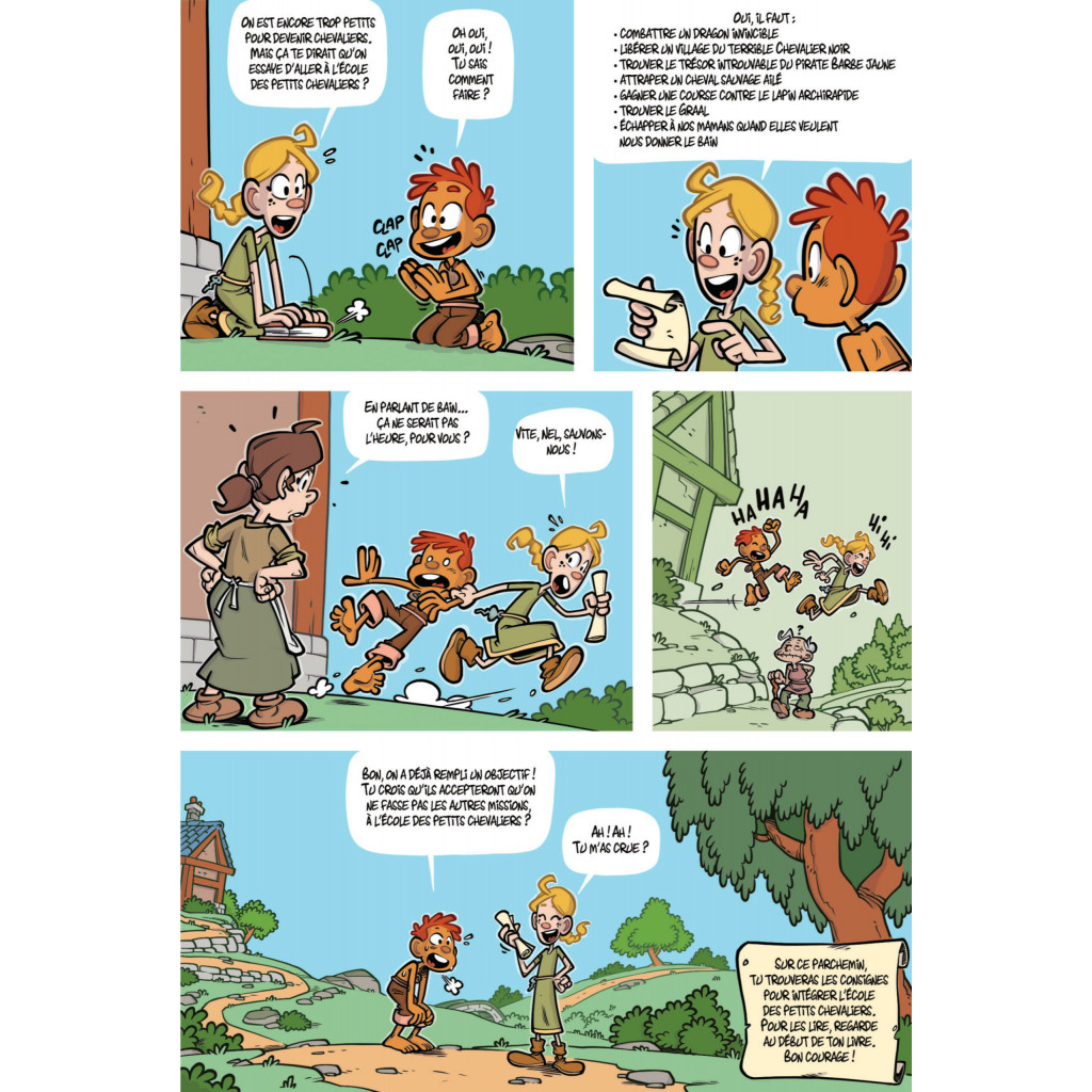 La BD dont tu es le Petit Héros - Petits Chevaliers