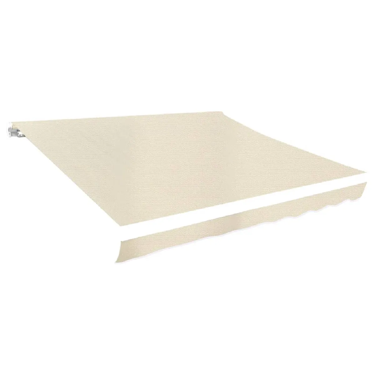vidaXL Toit d'auvent 3x2,5 m Crème