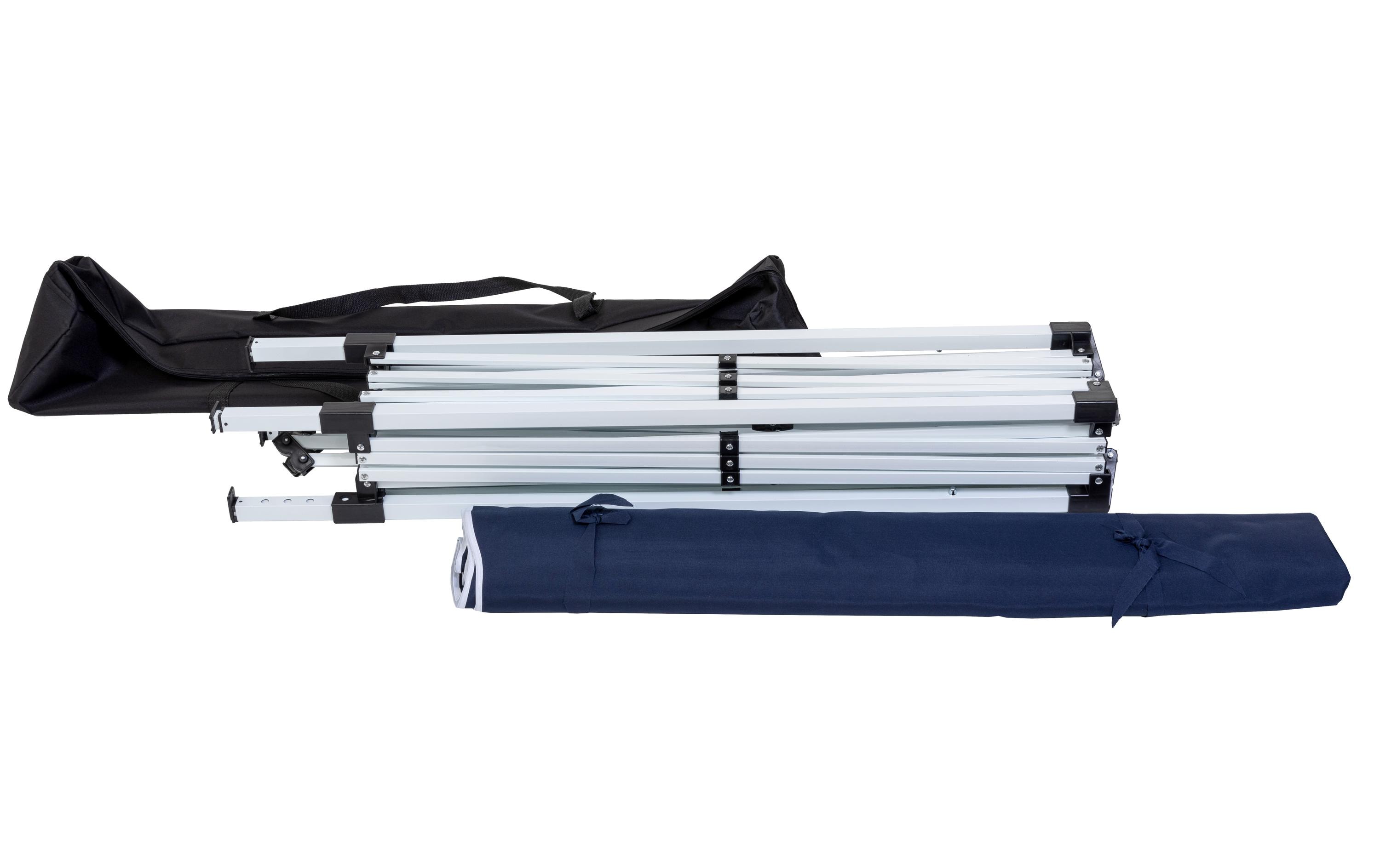 Pavillon F00963, 3 x 3 m, faltbar, Blau<br>Schutz vor Sonneneinstrahlung und leichtem Nieselregen