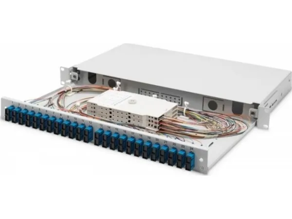 DIGITUS Professional DN-96322/9 - Fiber optisk splice boks - 1U - 19