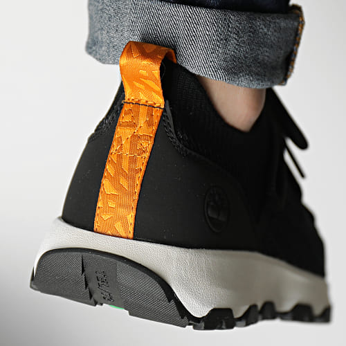 Baskets Winsor Trail Low A5WC4 Black Knit