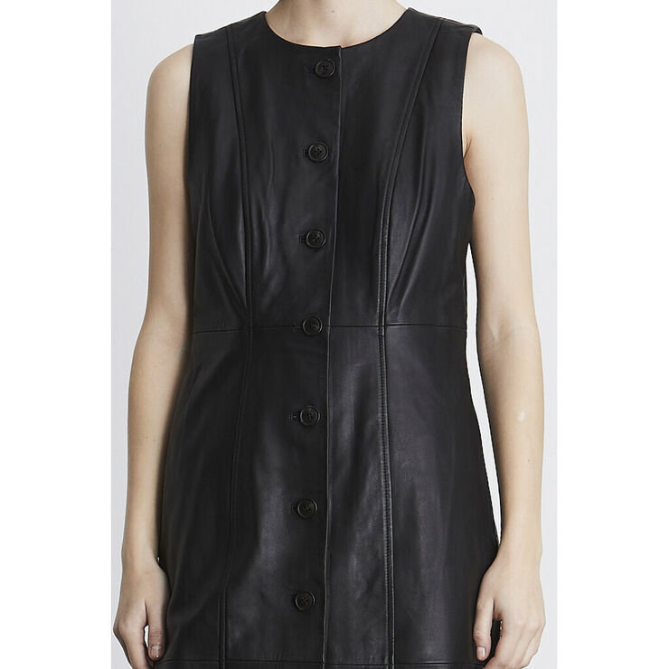 Heartmade ¤ Vista leather dress HM ¤ Black