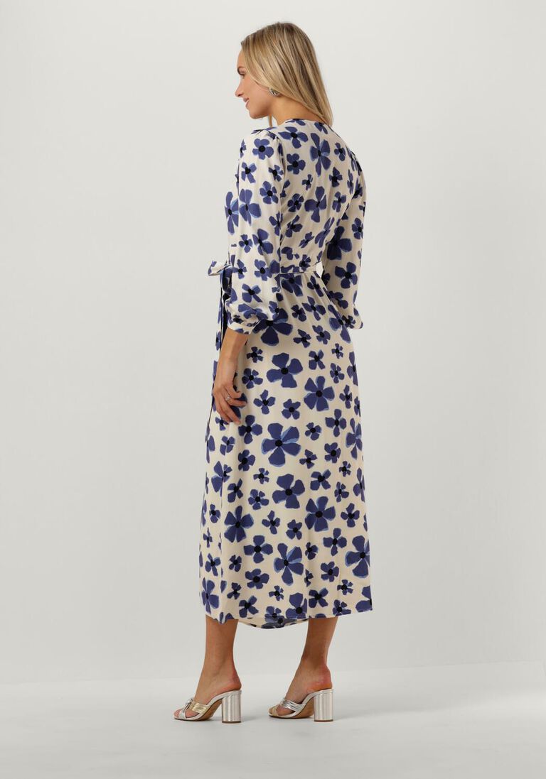 FABIENNE CHAPOT ecru fabienne chapot midi jurk nia dress