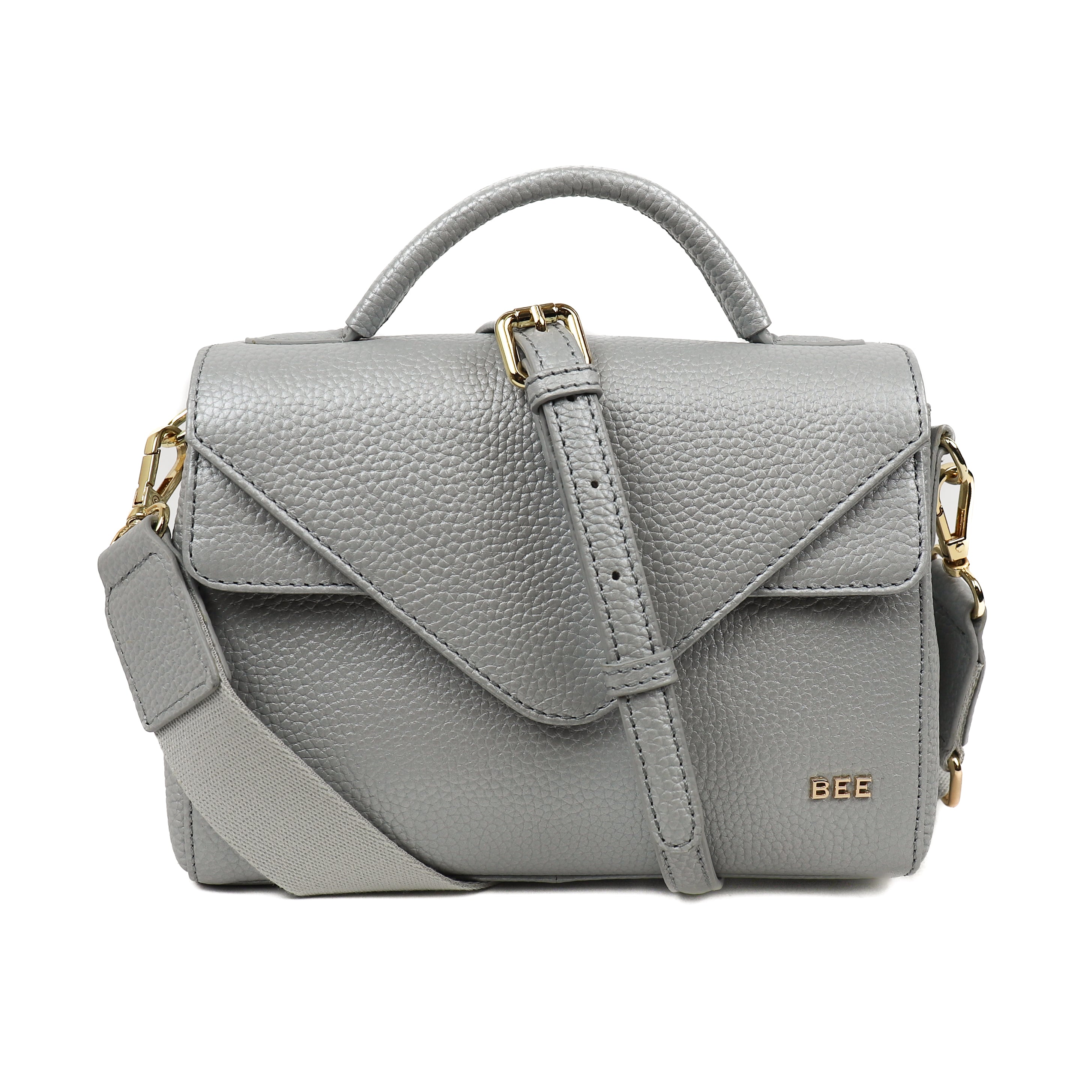 Hand-/schoudertasje 'Christy' Metallic Silver Metallic Silver