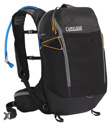 Sac Hydratation Camelbak Octane 22L   poche à eau 2L Noir/Orange