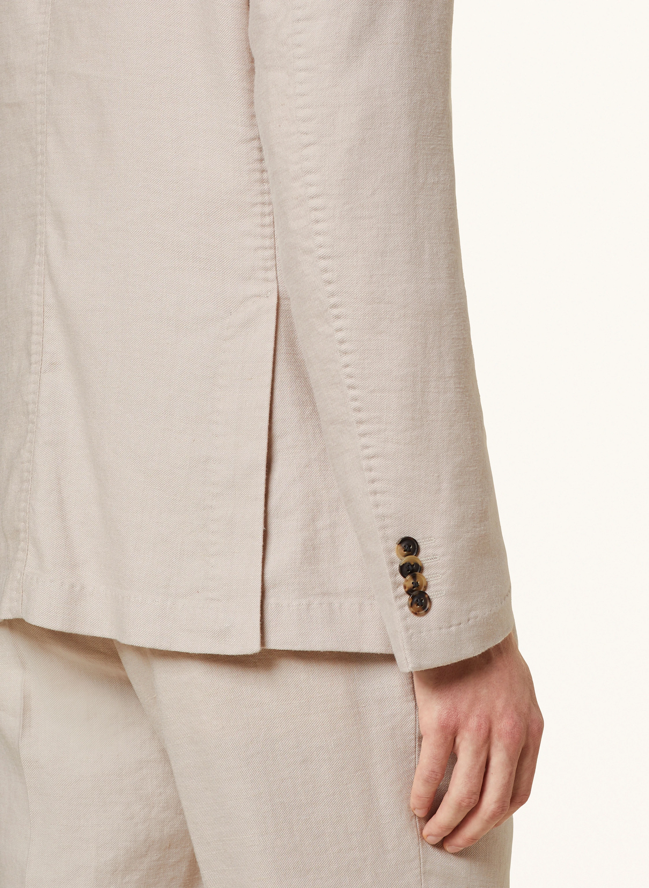 windsor. Anzugsakko GIRO Extra Slim Fit mit Leinen
