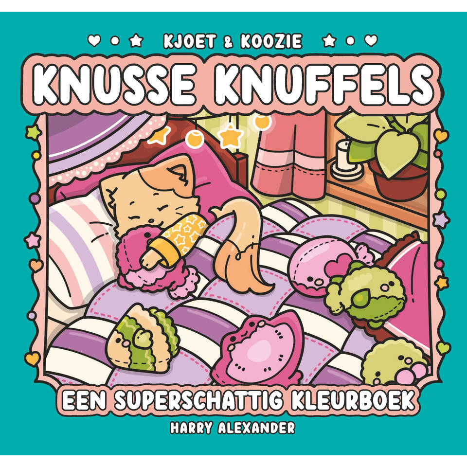 Cute & Cosy Kleurboek : Knusse Knuffels