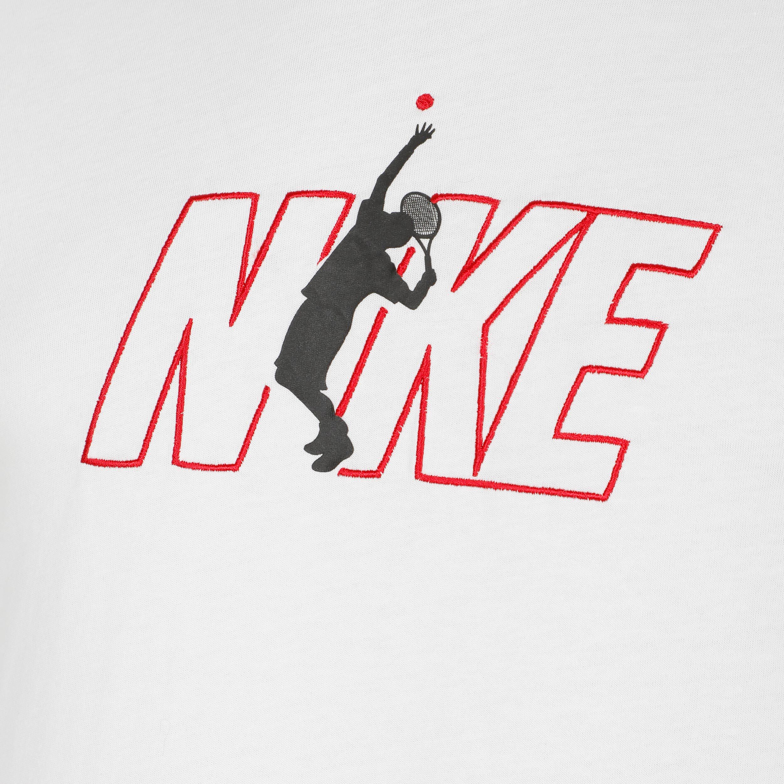 Nike Dri-Fit Court Club OC 2 T-shirt Hommes - Blanc