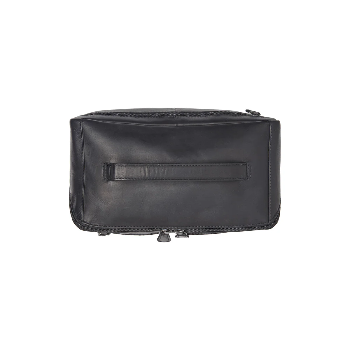 The Chesterfield Brand Trevia Toilettas Waxed Pull Up Zwart