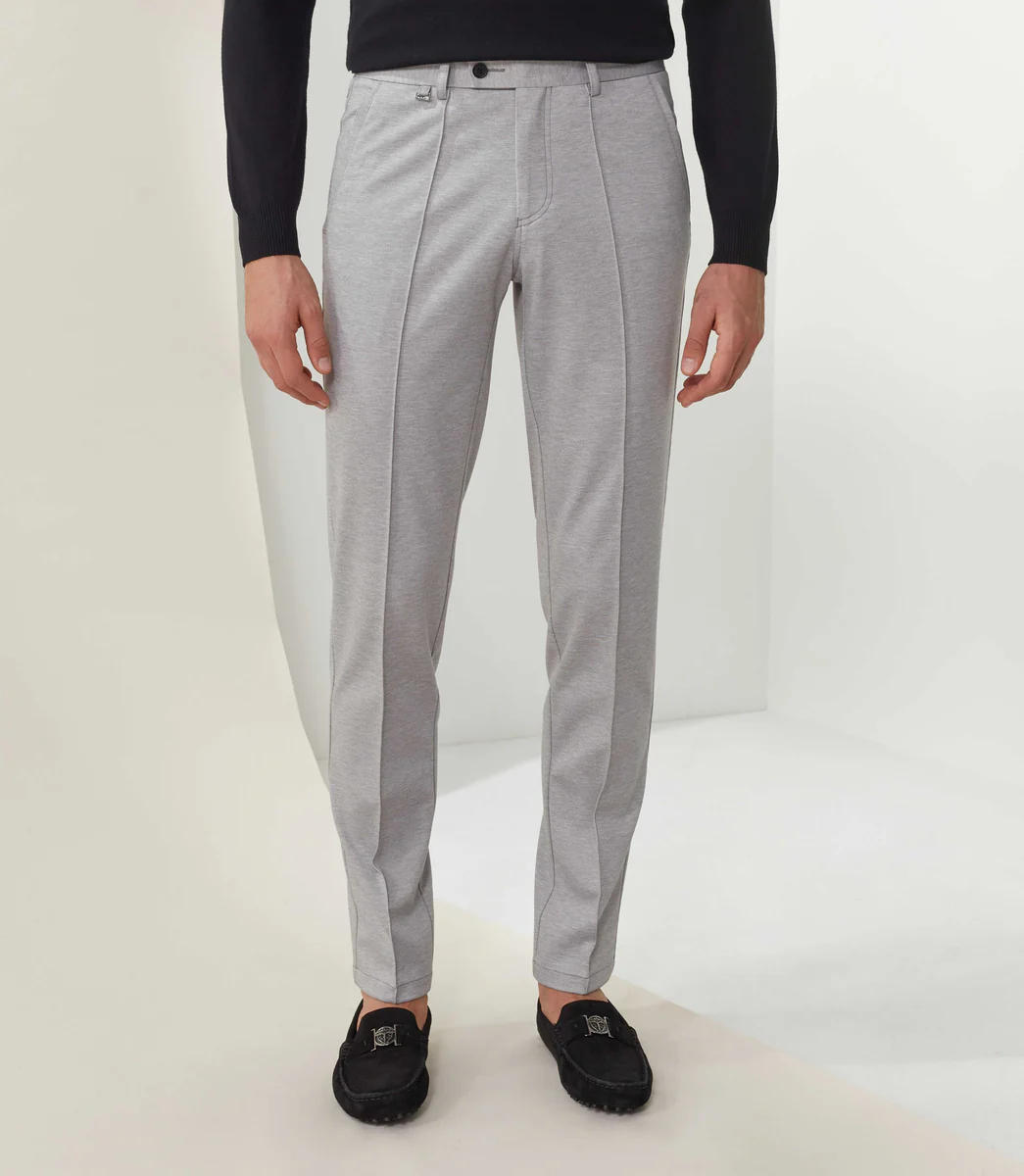 Pantalon gris-clair 